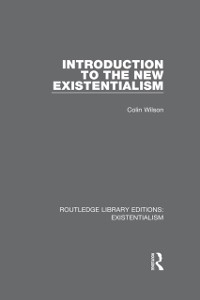 Cover Introduction to the New Existentialism