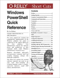 Cover Windows PowerShell Quick Reference