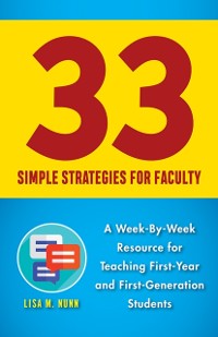 Cover 33 Simple Strategies for Faculty