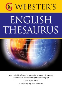 Cover Webster's American English Thesaurus