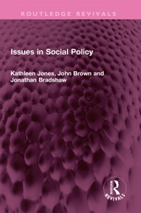 Cover Issues in Social Policy