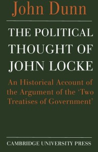 Cover Political Thought of John Locke