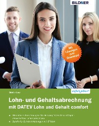 Cover Lohn- und Gehaltsabrechnung 2019 mit DATEV Lohn und Gehalt comfort: Das komplette Lernbuch für Einsteiger