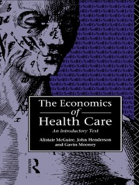 Cover Economics of Health Care