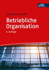 Cover Betriebliche Organisation