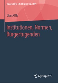 Cover Institutionen, Normen, Bürgertugenden