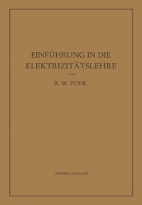 Cover Einführung in die Elektrizitätslehre