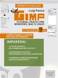 Cover GIMP: tutorial pratici per Windows, Mac e Linux. Livello 9