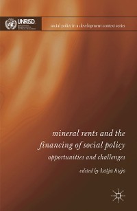 Cover Mineral Rents and the Financing of Social Policy