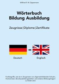 Cover Wörterbuch Bildung Ausbildung