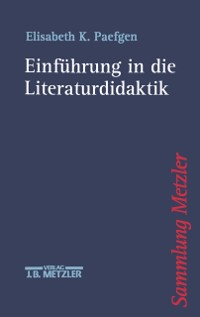 Cover Einführung in die Literaturdidaktik