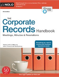 Cover Corporate Records Handbook, The