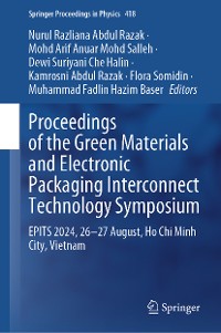 Cover Proceedings of the Green Materials and Electronic Packaging Interconnect Technology Symposium