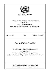 Cover Treaty Series 3003/Recueil des Traités 3003