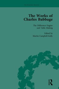 Cover Works of Charles Babbage Vol 2