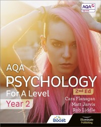 Cover AQA Psychology for A Level Year 2 Student Book: 2nd Edition