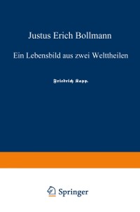 Cover Justus Erich Bollmann