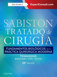 Cover Sabiston. Tratado de cirugía