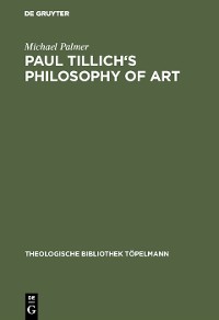 Cover Paul Tillich's Philosophy of Art