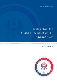 Cover Journal of Gospels and Acts Research vol. 8