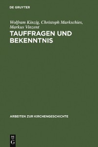 Cover Tauffragen und Bekenntnis