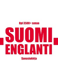 Cover Suomi-Englanti sanastokirja