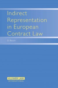 Cover Indirect Representation in European Contract Law