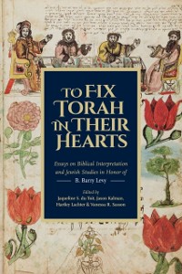 Cover To Fix Torah in Their Hearts