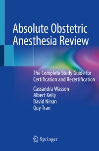 Cover Absolute Obstetric Anesthesia Review