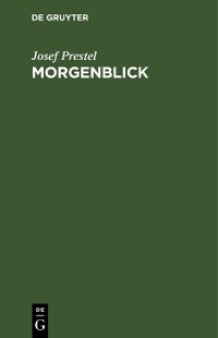 Cover Morgenblick