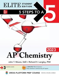 Cover 5 Steps to a 5: AP Chemistry 2023 Elite Student Edition
