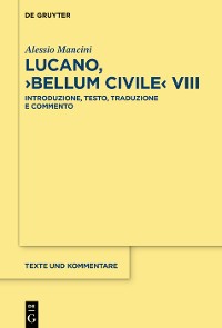 Cover Lucano, ›Bellum Civile‹ VIII