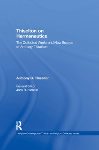 Cover Thiselton on Hermeneutics