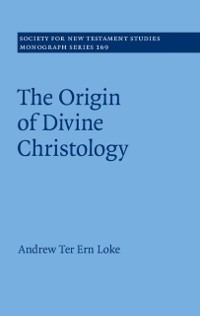 Cover Origin of Divine Christology