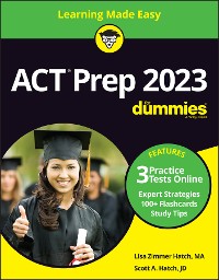 Cover ACT Prep 2023 For Dummies with Online Practice