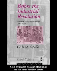 Cover Before the Industrial Revolution