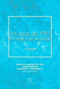 Cover XX ANOS DO PPG EM MÚSICA DO IA-UNESP