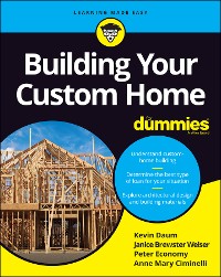 Cover Building Your Custom Home For Dummies