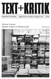 Cover TEXT + KRITIK Sonderband - Gelesene Literatur