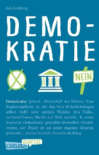 Cover Demokratie (Carlsen Klartext)