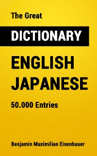 Cover The Great Dictionary English - Japanese