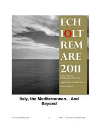 Cover Italy, the Mediterranean... And Beyond. Atti della conferenza Echioltremare Roma 2011