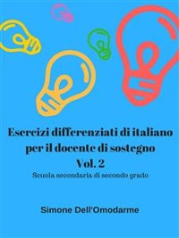 Cover Esercizi differenziati di italiano per il docente di sostegno. Vol. 2