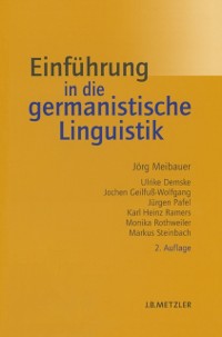 Cover Einführung in die germanistische Linguistik