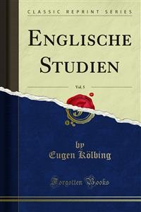 Cover Englische Studien