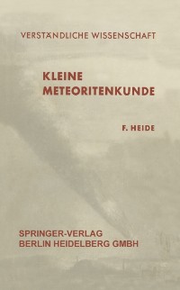 Cover Kleine Meteoritenkunde