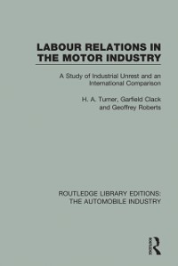 Cover Labour Relations in the Motor Industry