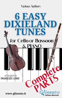 Cover 6 Easy Dixieland Tunes - Cello/Bassoon & Piano (complete)