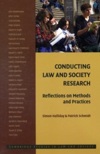 Cover Conducting Law and Society Research