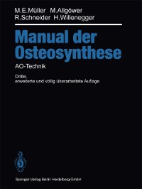Cover Manual der OSTEOSYNTHESE